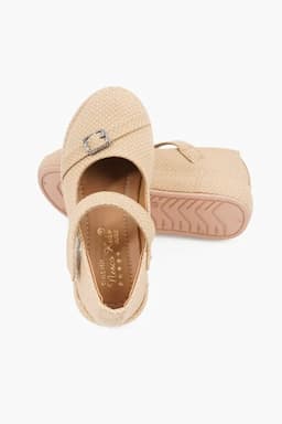 Stylish Synthetic Ballerinas Shoes for Baby Girls 0261451BRO