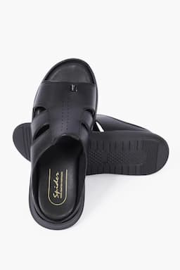 Men's Casual Solid Sandals 0265007BLA