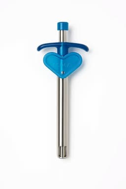 Ritu Plastic & Steel Gas Lighter - 10cm 026502BLU12