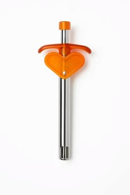 Ritu Plastic & Steel Gas Lighter - 10cm 026502ORA1