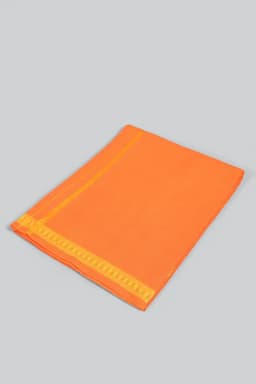 Cotton Solid Devotional Dhoti for Men 026919ORA2MTR