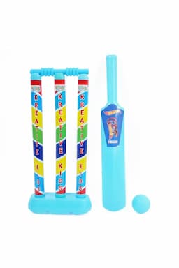 Hot Wheels Cricket Set - Sky Blue 027060HOTSKYBLU