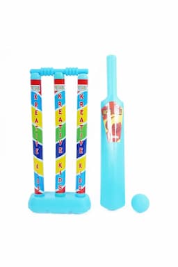 Motu Patlu Cricket Set - Sky Blue 027060MOTPATSKYBLU