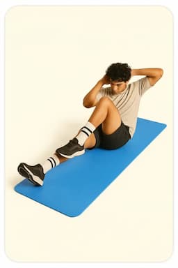 Classic 6mm Yoga Mat, Lightweight, Reversible, Non-Slip Design for Home & Gym – Blue 027224BLU6MM