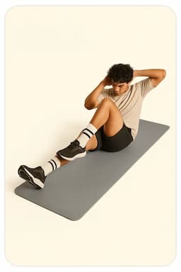 Classic 4mm Yoga Mat, Lightweight, Reversible, Non-Slip Design for Home & Gym – Grey 027225GRE4MM2