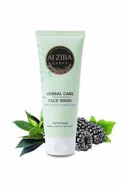 Alziba Cares Herbal Care Facewash For Soften Skin- 100ml  027227HERCAR100