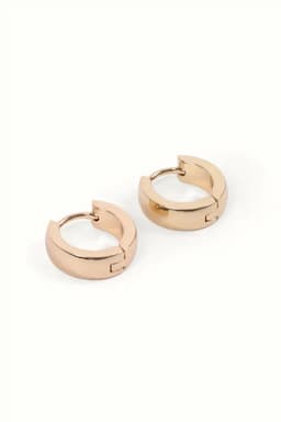 Western Style Fashion Hoop Earrings for Men 027296GOL1