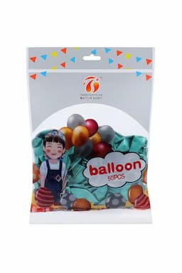 Metallic Chrome Balloons for Decoration - Pack of 50 (Green) 027548GRE