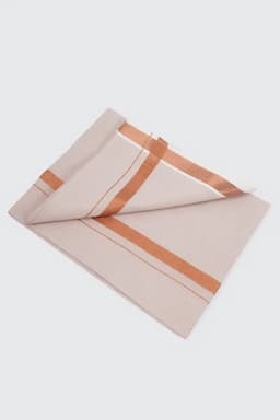 Cotton Dhoti with Matching Border for Men 027655COP2MTR