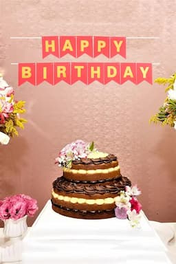 Happy Birthday Letter Banner - 13 Pcs 027718RED2