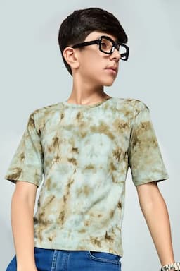 Tie & Dye Casual T-shirt for Boys 0278901112YRSOLI