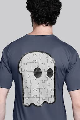 Men's Round Neck Casual T-shirt 02824438GRE