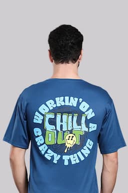 Printed Casual T-shirt for Men 02824538TEA2