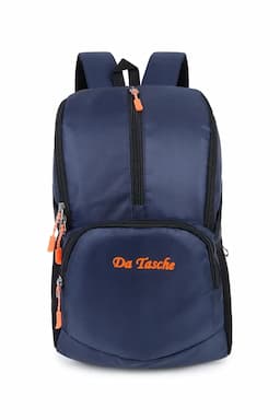 15 L Waterproof Solid Casual Backpack for Unisex 028622BLU