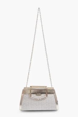 Premium Party Wear Handheld Bag with Detachable Strap 029154MUL