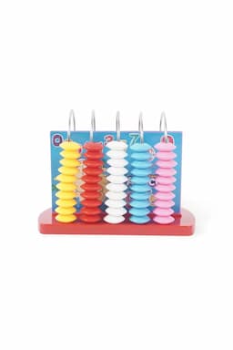 Ratna's Educational Abacus for Kids (Red) - Pack of 1 029259RED