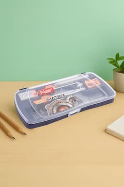 Flair Geo Matrix Mathematical Geometry Box (Orange) - Pack of 1  029358ORA