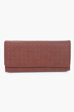 Women's Embellished Envelope Wallet Purse 029378BRO