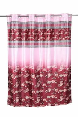 Polyester Floral Window Curtain, Kalai Cotton - 5x4 Feet (Approx) 029988WIN(5FEEMAR
