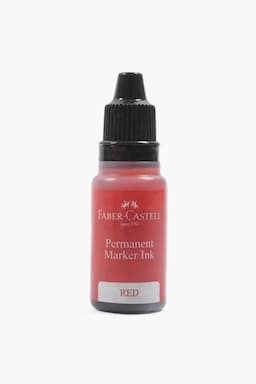 Faber-Castell Permanent Marker Refill Ink - 13ml (Red) 030019RED