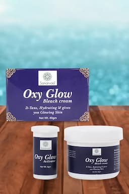 Sanarvaa Oxy Glow Bleach Cream- 40g 030367OXYGLO40G