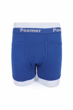 Men's Cotton Trunks with Pockets 030397BLU95