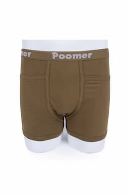 Men's Cotton Trunks with Pockets 030397GRE1002