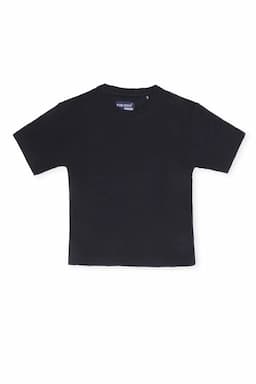 Cotton Self Designed Casual T-shirt for Boy 0310111011YRSBLA