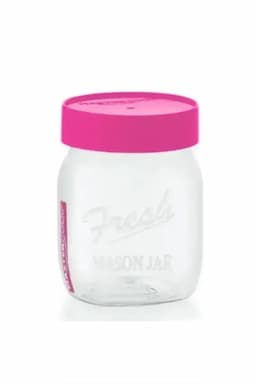 Mastercook Plastic Mason Jar Container - 250 ml 031056PIN250ML
