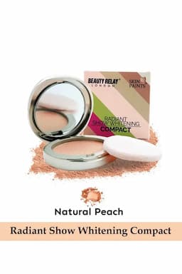 Skin Paints Radiant Show Whitening Compact - 10g (Natural Peach) 031955NATPEA