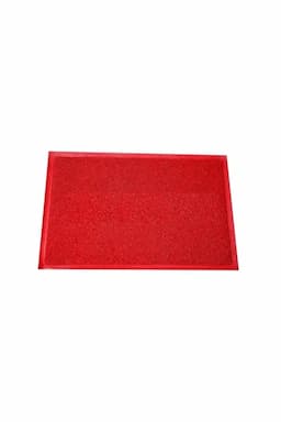 Rubber Anti Skid Door Mat - 58 x 38 Cm 032019RED1