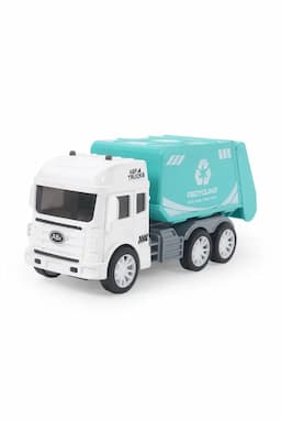 Recycling Truck Friction-Powered Toy (Aqua)  032326AQURECTRU