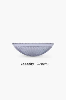 JaiPet Plastic Round Bowl - 26 cm 032357GRE1