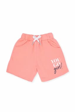 Cotton Printed Shorts for Girls 032573PEA68YRS2
