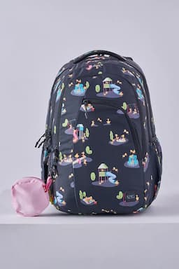 Wiki Girl 3 School Bag  Trendy and Spacious unisex 032616BLA