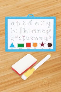 Write & Wipe Dot To Dot Writing Board (Blue)  032688BLU