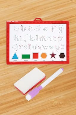 Write & Wipe Dot To Dot Writing Board (Red)  032688RED