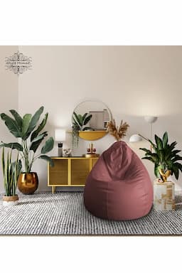 Style Homez Bean Bag Cover XL (Maroon) - Pack of 1 032772MARXLA