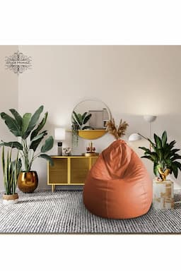 Style Homez Bean Bag Cover XXL (Tan) - Pack of 1  032773TANXXL