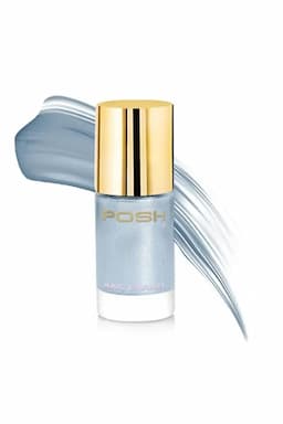 Posh Long-lasting Shine High Gloss Nail Polish - 9ml (606 Slate Grey) 032920606GRE9ML