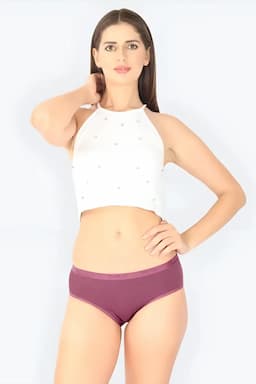  Prithvi Cotton Solid Panty for Women 033048100DUSPIN