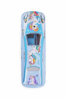 Cartoon Printed Car Shaped Pencil Box (Unicorn) 033471MULUNI