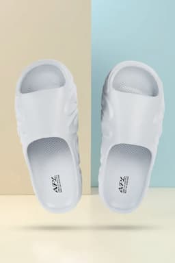 Wave Sole Slip-On Slide for Men 0335648GRE