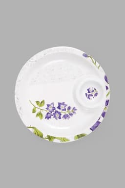 Dinesmart Melamine Dip Chip Plate - 20cm 033835BLU1