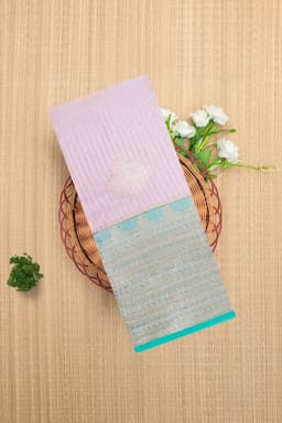 Silk Cotton Woven Design Saree with Blouse for Women 033870LAVFRESIZ