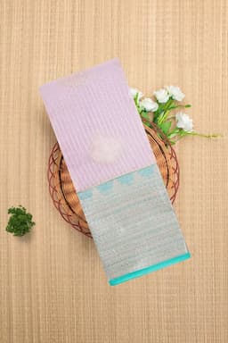 Silk Cotton Woven Design Saree with Blouse for Women 033876LAVFRESIZ
