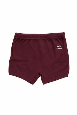 Cotton Trunk for Boys - Burgundy  033913BUR50C