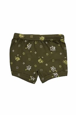 Cotton Trunk for Boys - Green  033915GRE55C