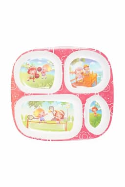 Dinesmart Melamine Dining Plate for Kids - 22 CM 033956PIN1