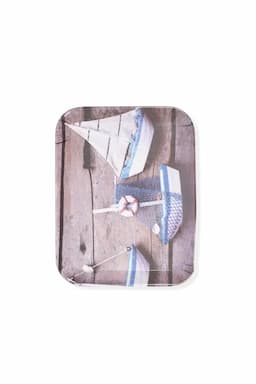 Dinesmart Melamine Taiwan Snack Plate - 18cm 034074GRE1